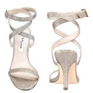 Nina Vanna Sandals Latte sz 9.5